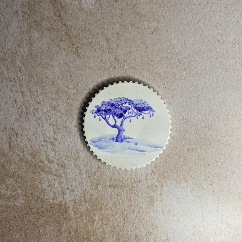 fridge magnets African delft animals
