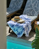 African delft towel swimming 