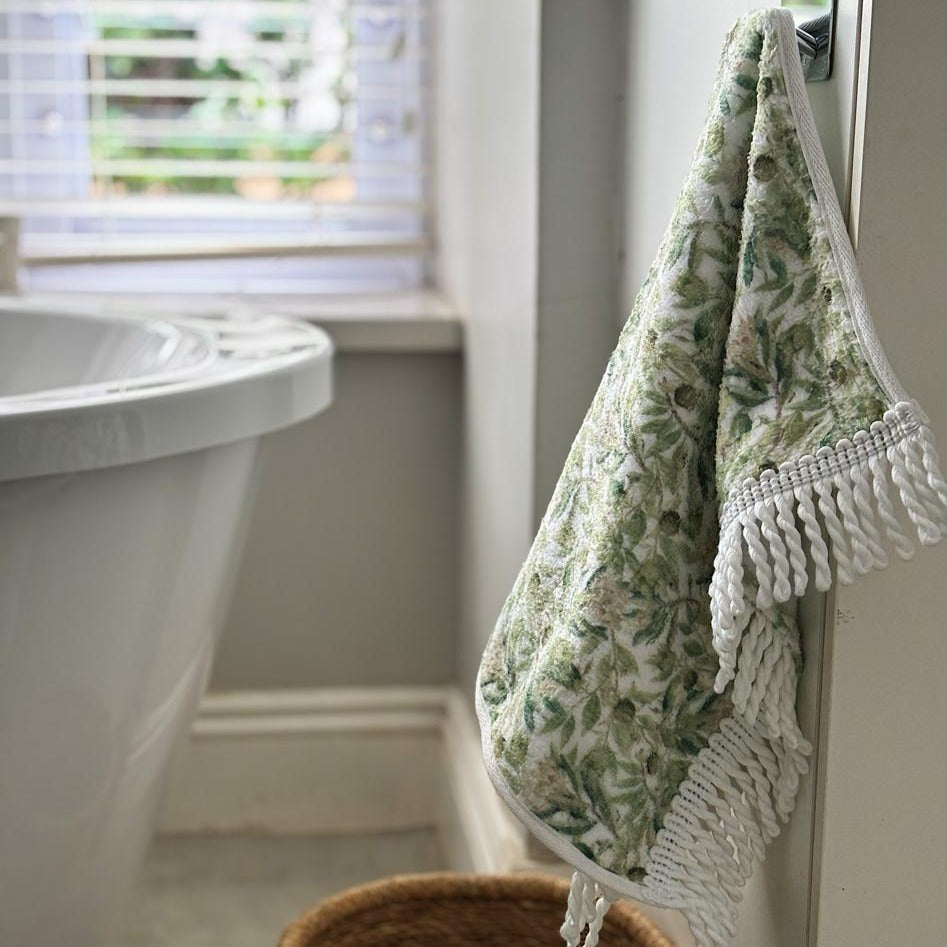 guest towel protea botanical cotton