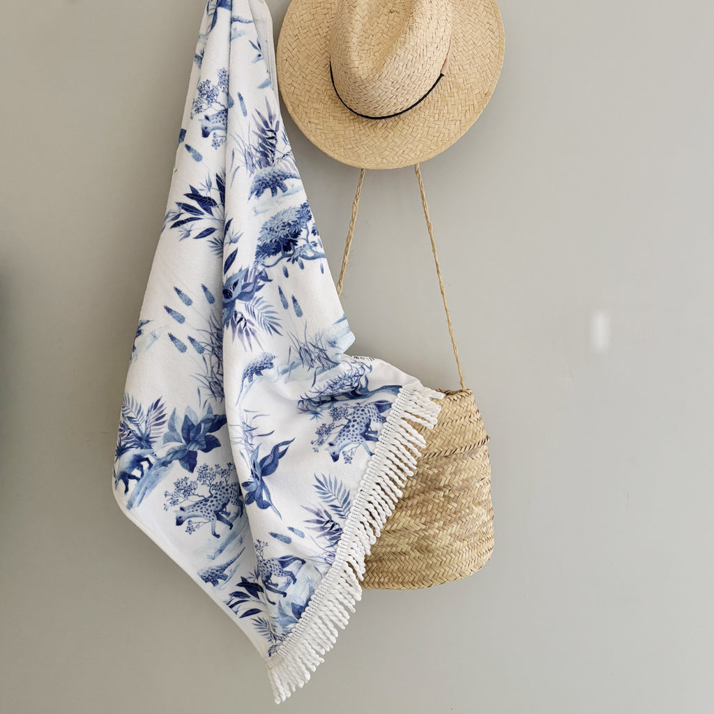 towel african delft