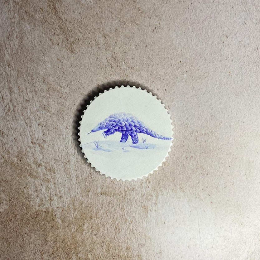 fridge magnets African delft animals