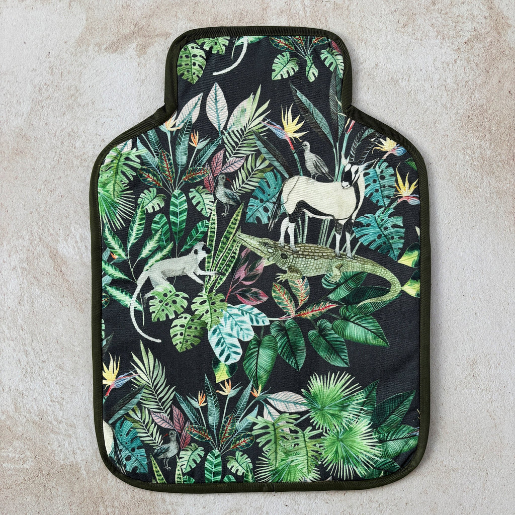 Hot water bottle covers charcoal wildings