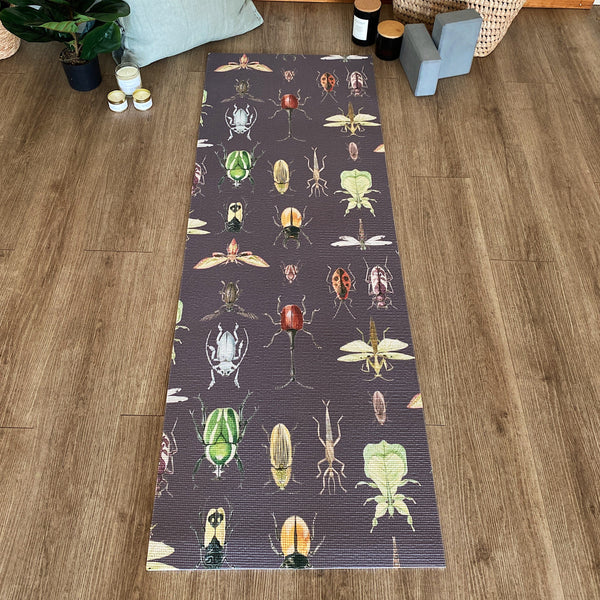 yoga mat insects exercise mat