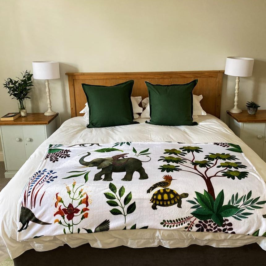 fleece blanket ele & friends large