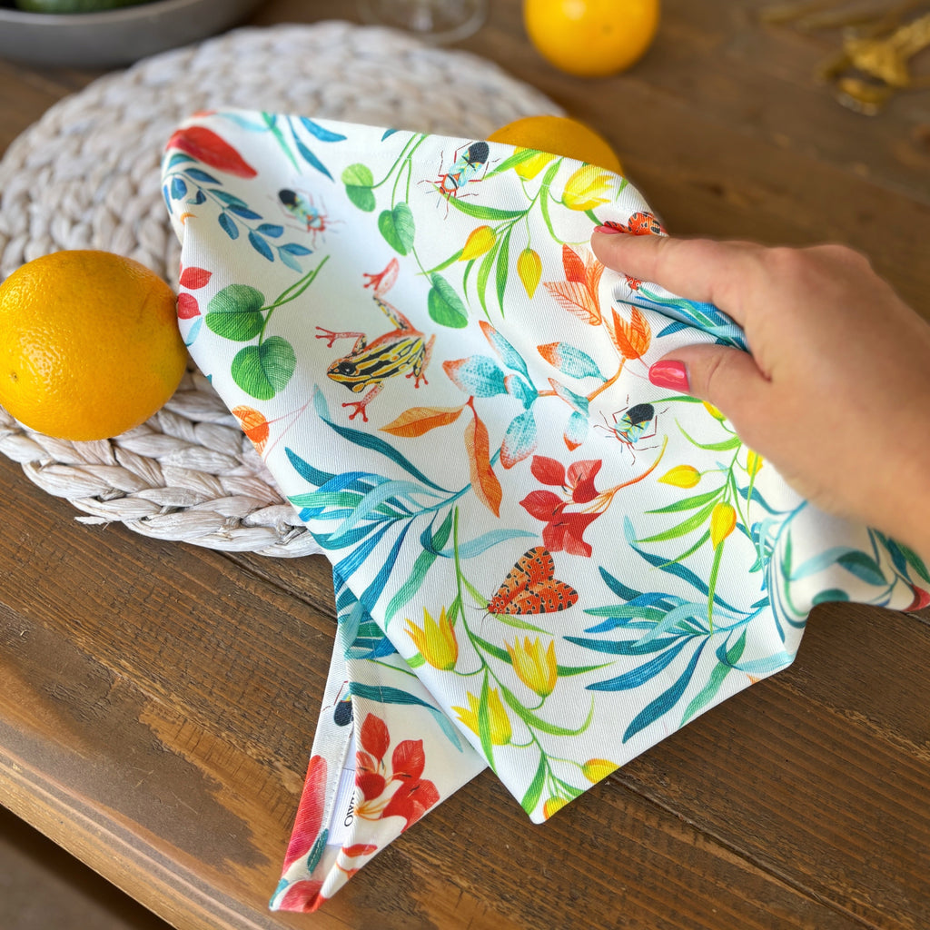 napkins fergus the frog