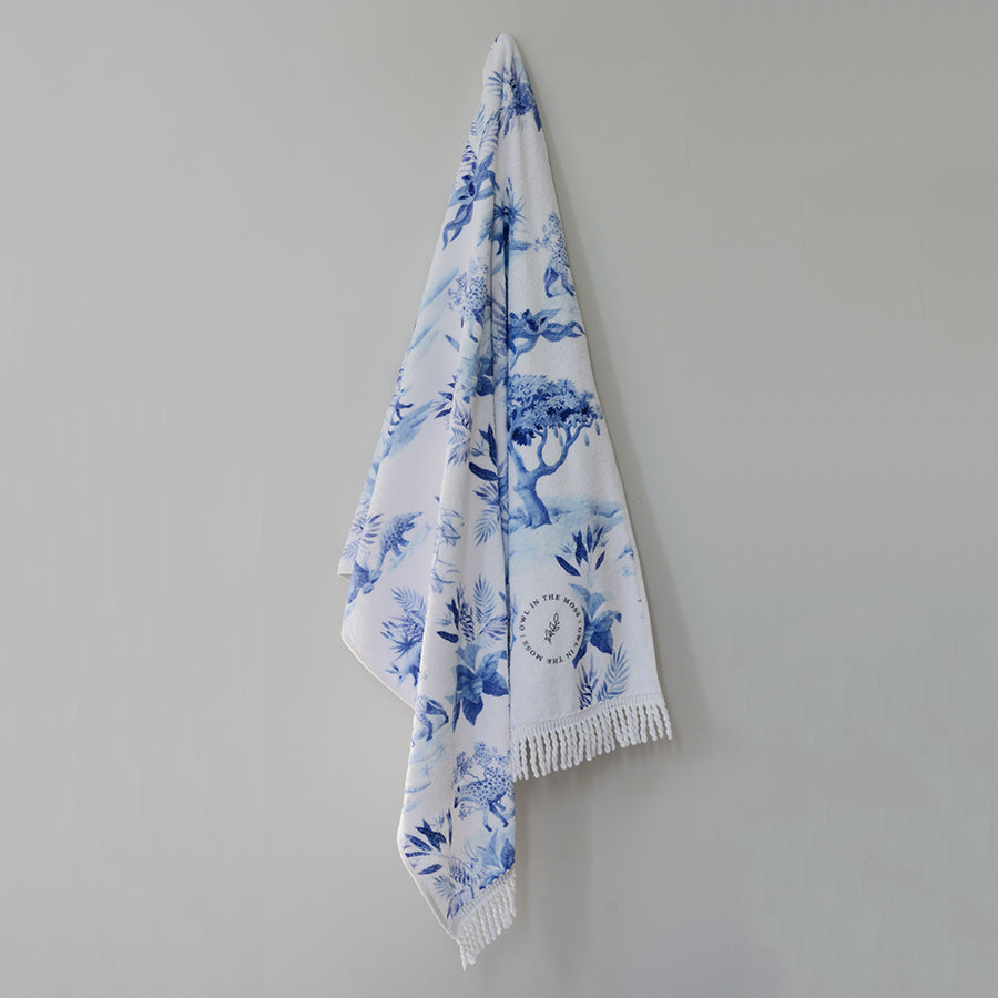 towel african delft swimming beach bath