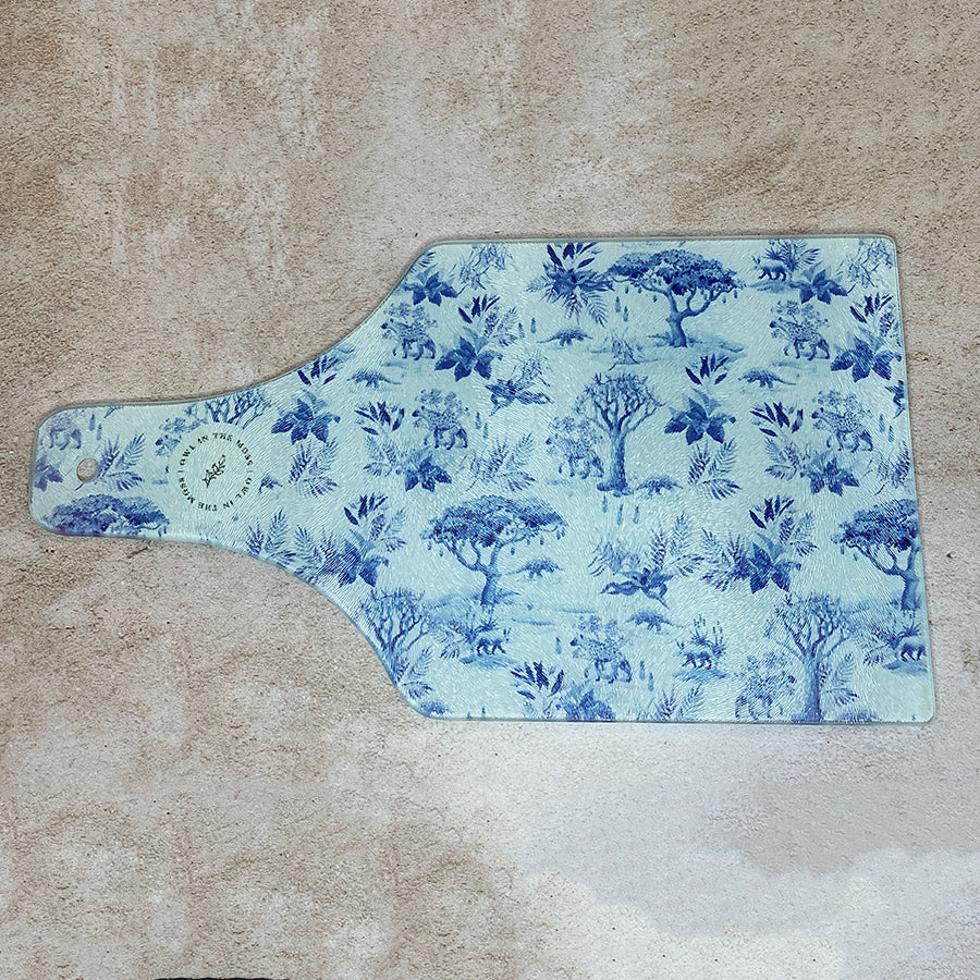 African Delft glass board