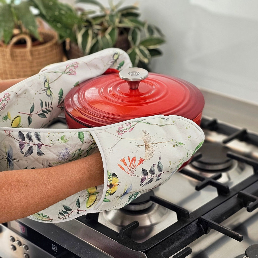 oven gloves wildflowers 