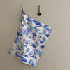 tea towel african delft kitchen blue and white cotton tea towel 