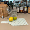 Bee glass paddle cutting board bar 