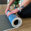 yoga mat cranes exercise mat