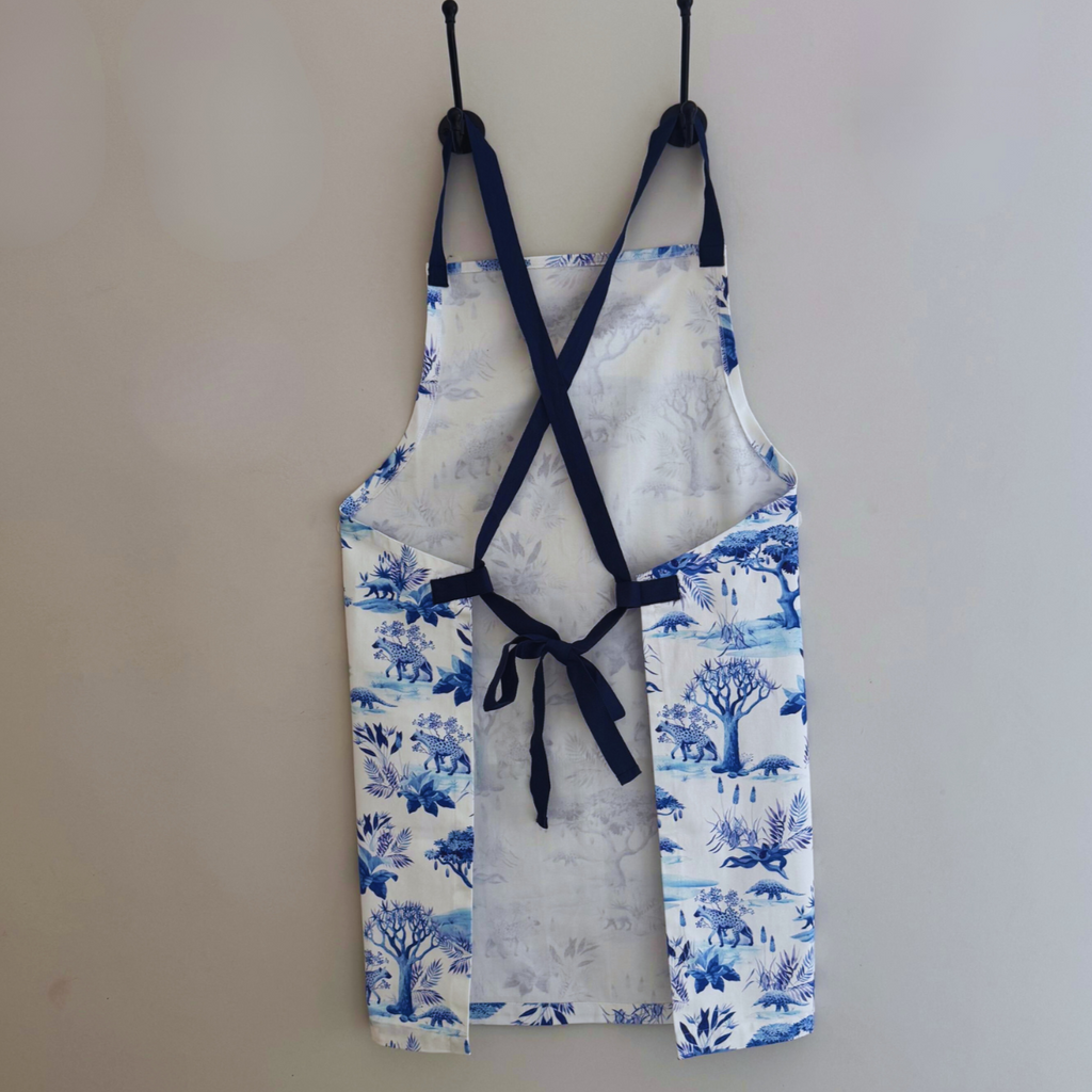 apron African delft 