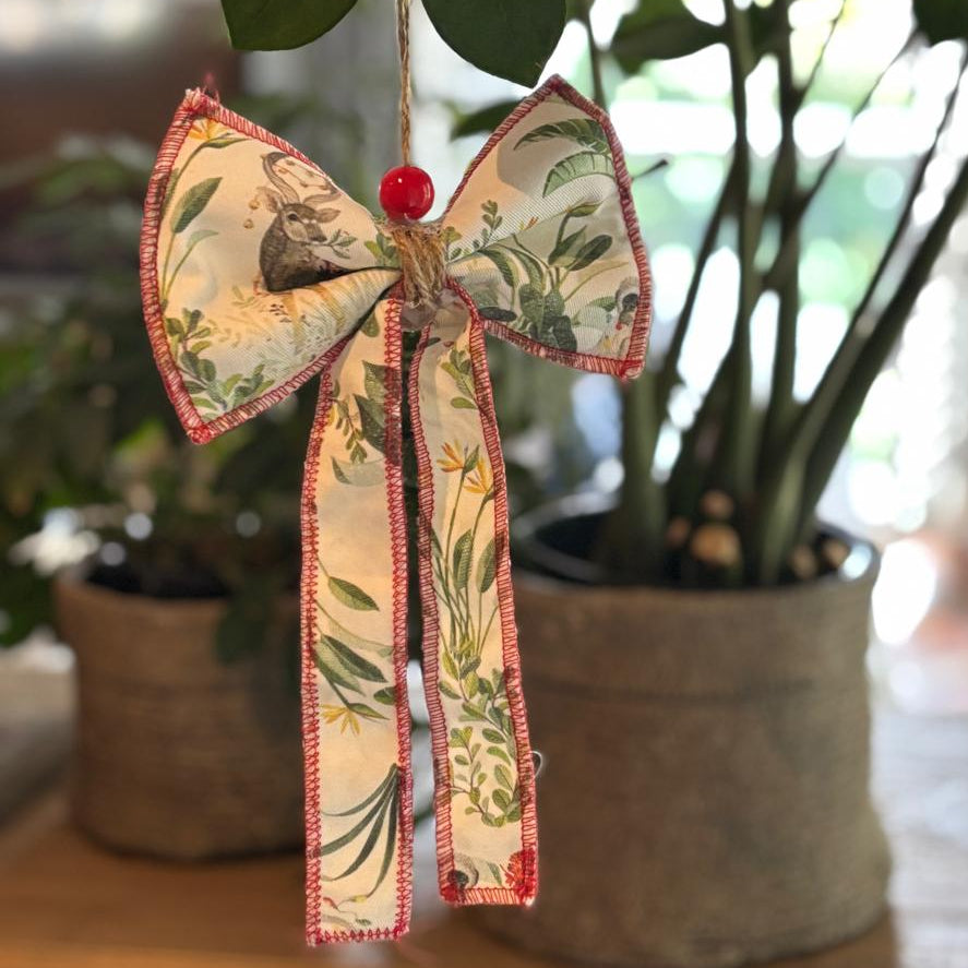 christmas decor ornaments bow 