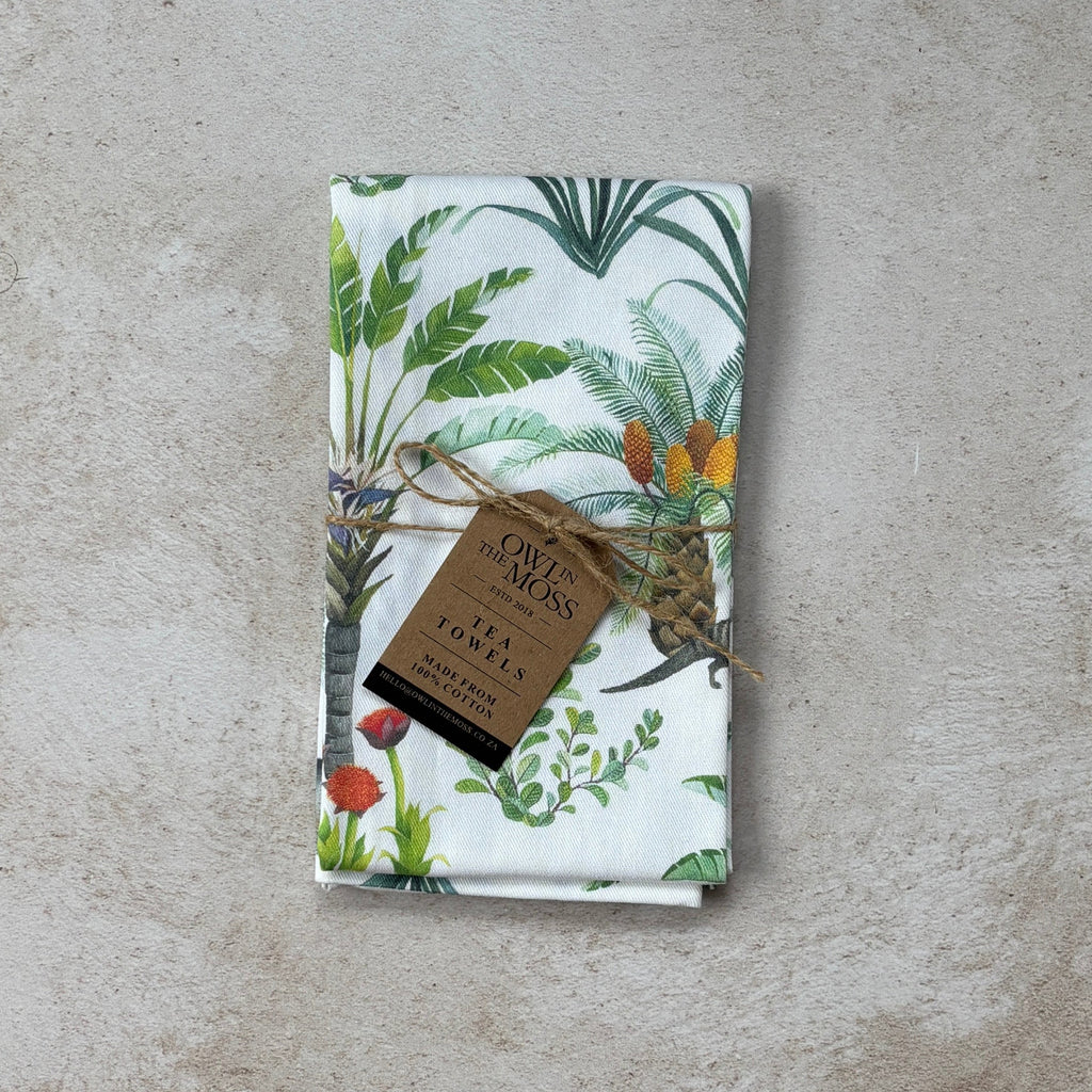 sale tea towel african safari 