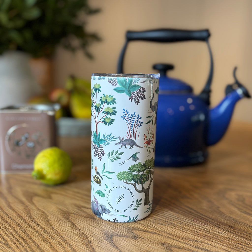 travel mug ele & friends hot and cold beverages animal design 
