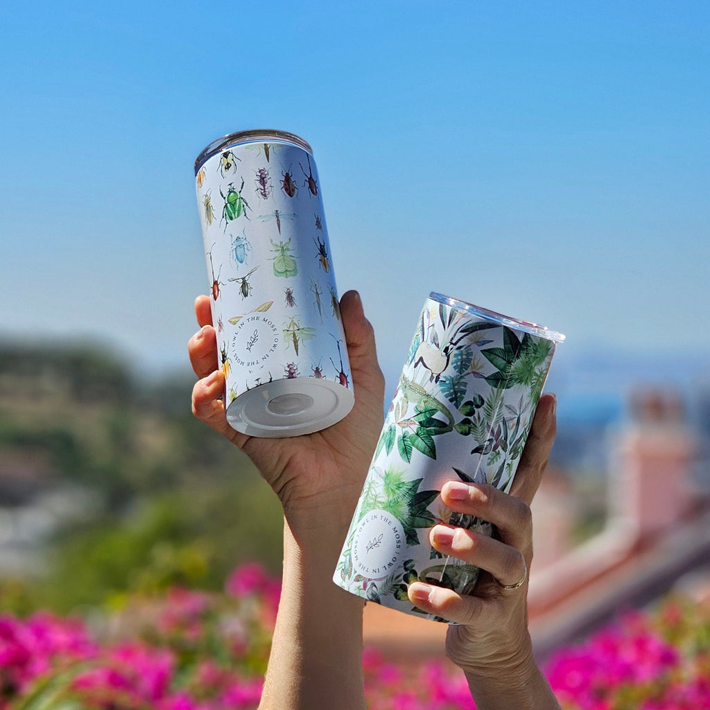 travel mug outdoor nature inspired design insulated thermos 440ml 