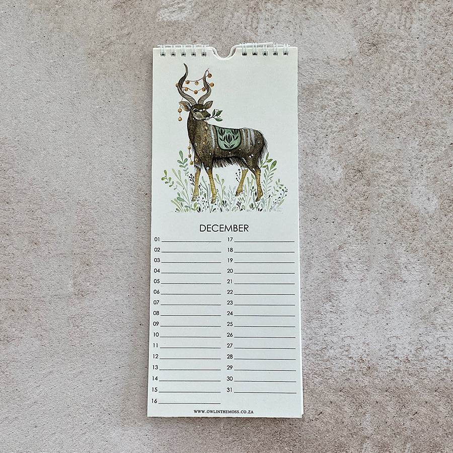 events calendar fauna 