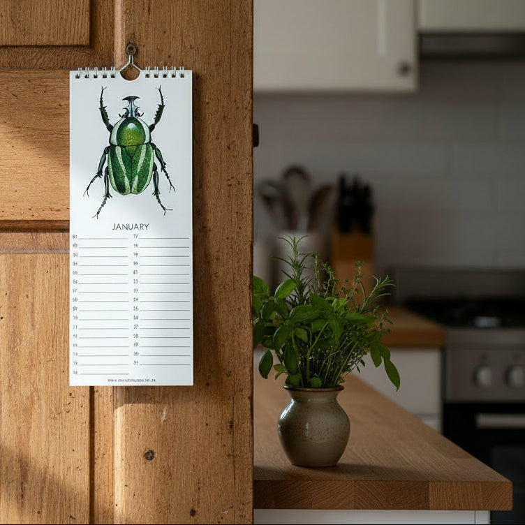 birthday or events calendar for annual use home decor organised 