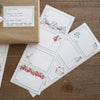 Christmas gift sticker African animals 